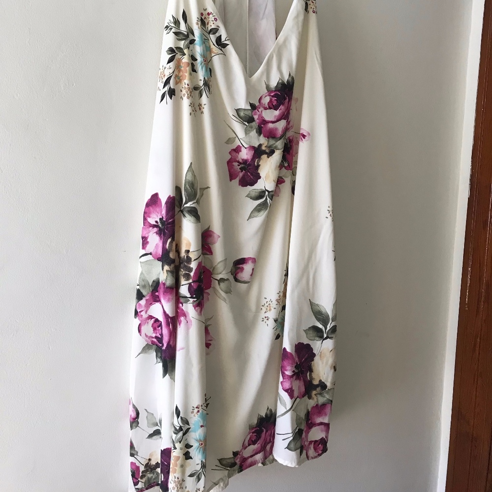 Flowered dress - 3X - Charlotte Russe